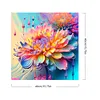 Colorful Flowers-Paint by Numbers Acrylic Painting 40*40CM(Watercolor)(HOT)