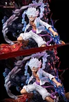 WCF & 1/6 MAX Scale Sun God Nika Luffy vs Kaido - ONE PIECE Resin Statue - XS Studios