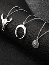Three-layer Horn Eye Ox-head Necklaces