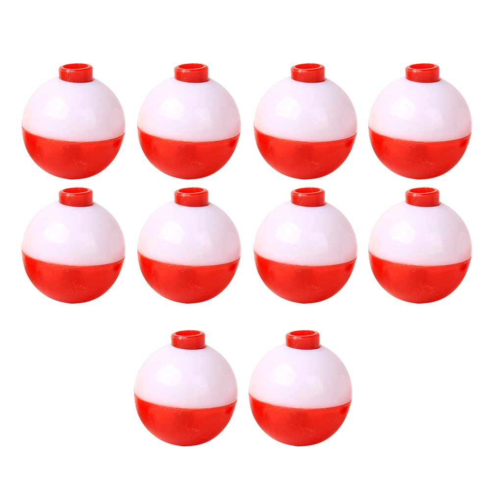 

10x Fishing Bobber Set Plastic Round Float Buoy Outdoor Fishing Gear Tackle, 25mm, 501 Original