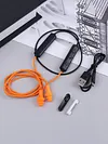 BT Portable Work Earplugs Headphones Noise Suppression Earphone Lightweight In-Ear Noise-Isolating Headphones Ergonomics Neckband Wireless Earbuds for Construction Sites Noisy Places