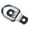 4Pcs 3/8 Heavy Duty D Rings Tie Down Anchors 2400LBS Rivet Clip Retaining Ring
