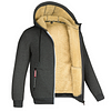 Men's Zip Hoodie Sweatshirt Sherpa Hoodie Jacket Sweat Jacket Apparel Hoodies by Inlyline