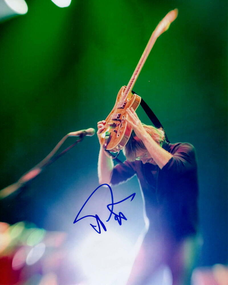 TREY ANASTASIO SIGNED AUTOGRAPH 8x10 Photo Poster painting - PHISH BILLY BREATHES, JUNTA, FUEGO