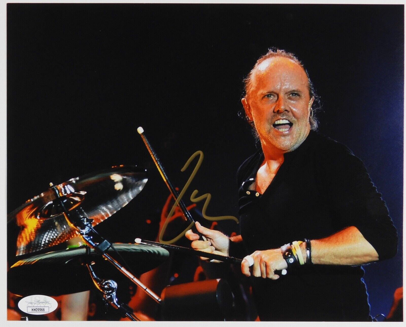 Lars Ulrich Metallica JSA Signed Autograph Photo Poster painting 8 x 10