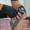 Outdoor Sports Shockproof Palm Pad Riding Gloves Elastic Breathable MTB Road Bike Training Gloves