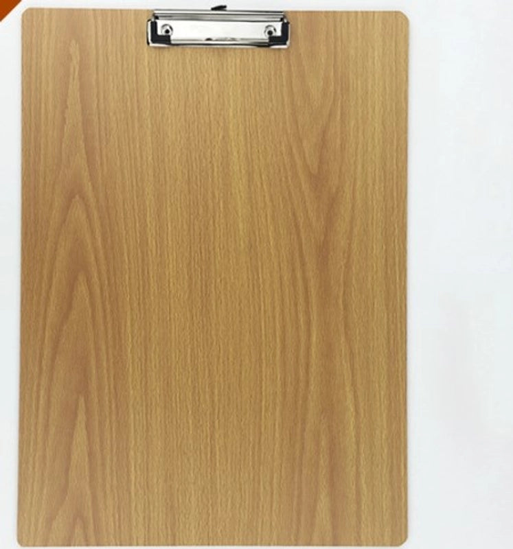 1 Piece Solid Color Class Learning Daily Mdf Height Density Plate Classic Style Folder