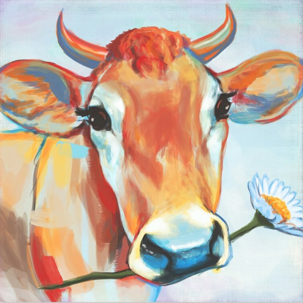 

Cow-Round Drill Diamond Painting-30*30CM, 501 Original