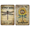 2PCS YPSY SOUL - Metal Tin Signs Set(8*12Inch/12*16Inch)