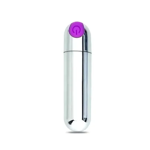 pornhint Pornhint 10 Speed Rechargeable Silver Bullet Vibrator Beginner Sex Toys for Women