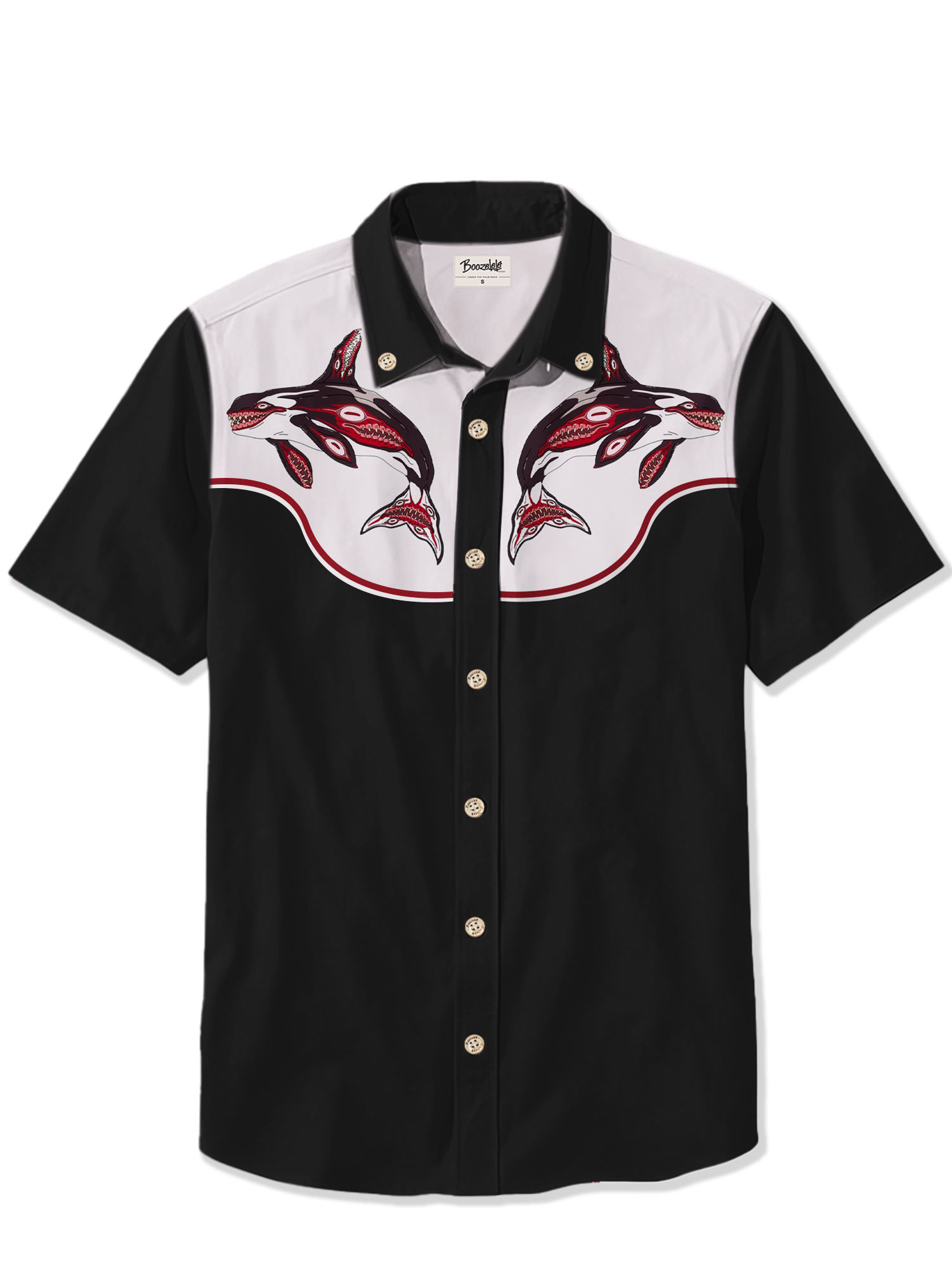 Marine Animals Shark - 100% Cotton Shirt