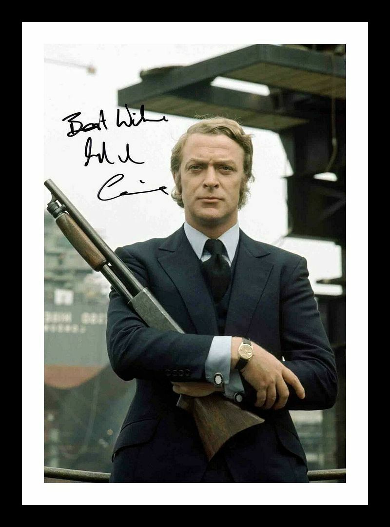 Sir Michael Caine Autograph Signed & Framed Photo Poster painting