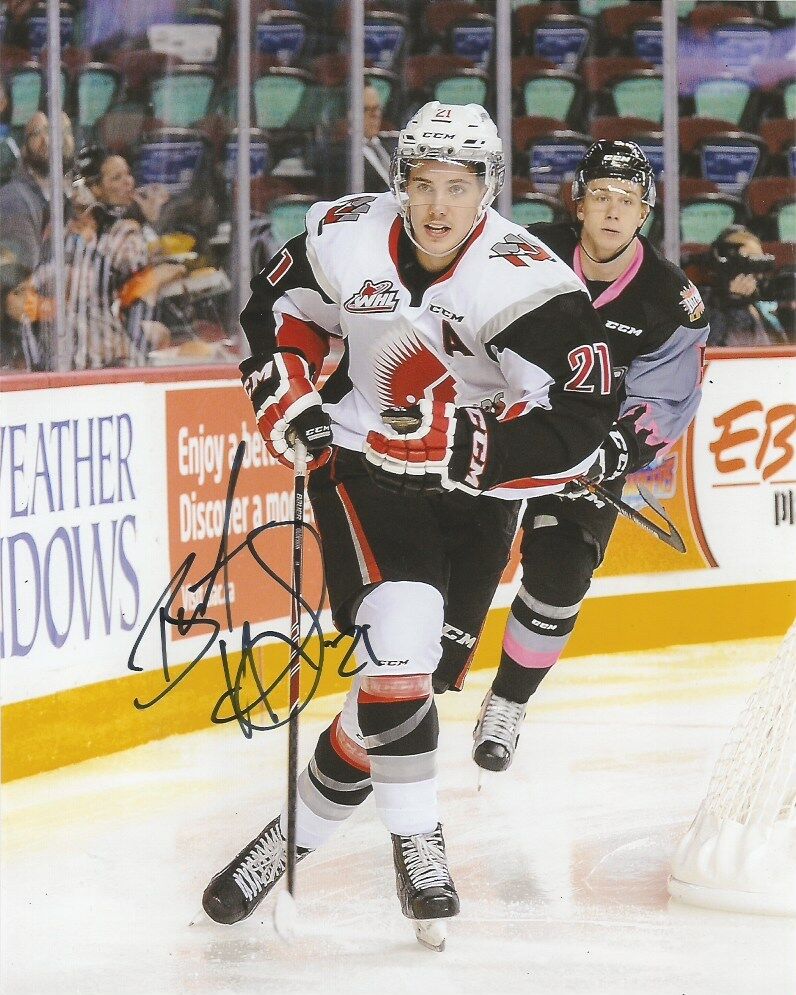 Moose Jaw Warriors Brett Howden Autographed Signed 8x10 Photo Poster painting COA A