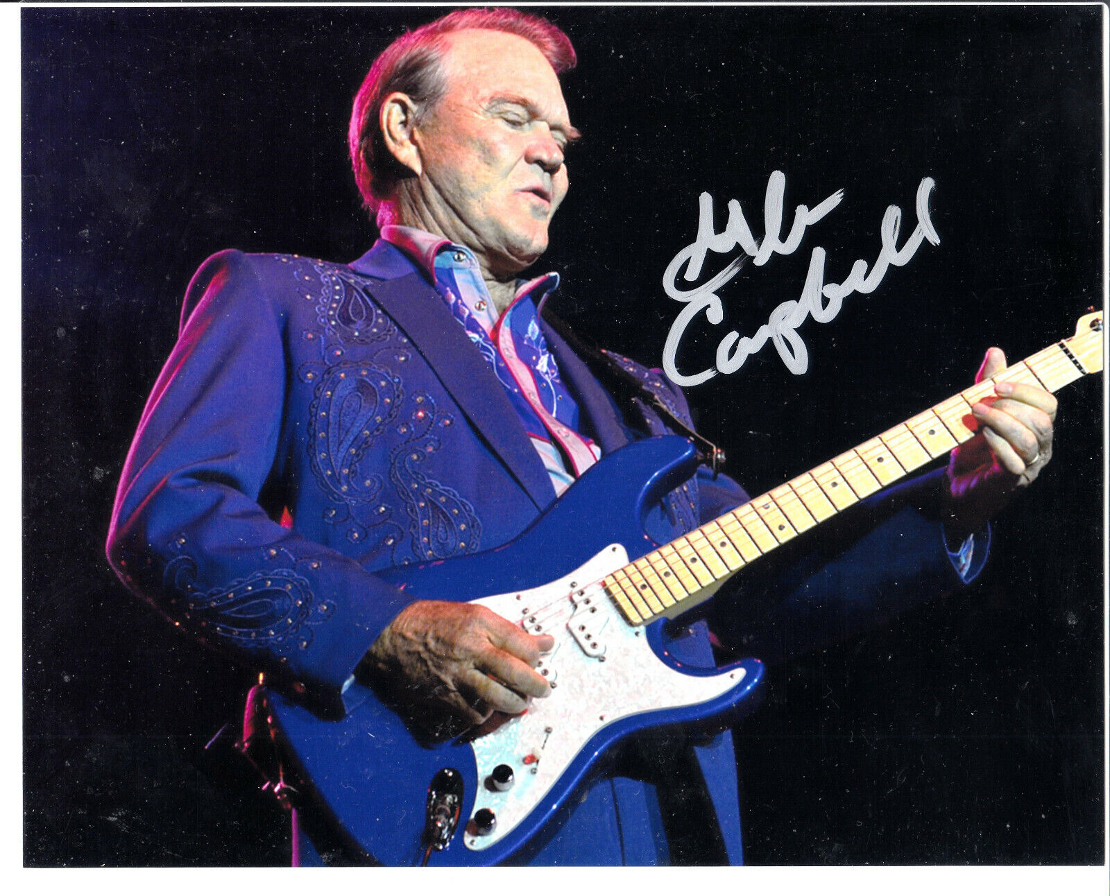 Glen Campbell Hall of Fame Country Star 8x10