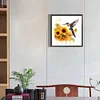 Diamond Painting-DIY Full Round Drill Sunflower Hummingbird(35x35cm)