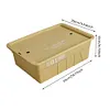IGT One Unit Tea Tray Large Capacity Camping Storage Tea Tray for Hiking Fishing
