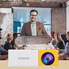 HD 1080P Mini LED Projector 1080P Home Media Player 400 Lumen 320x240 w/ Remote