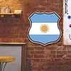 Argentine Flag - Shield Vintage Metal Signs(12*12Inch)