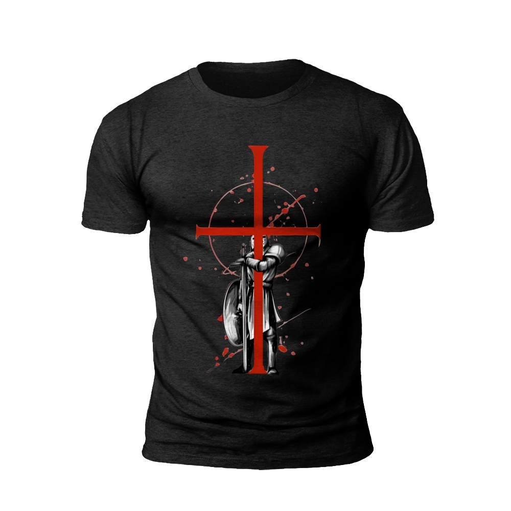 Knight's Crusade: Valor and Virtue T-shirt