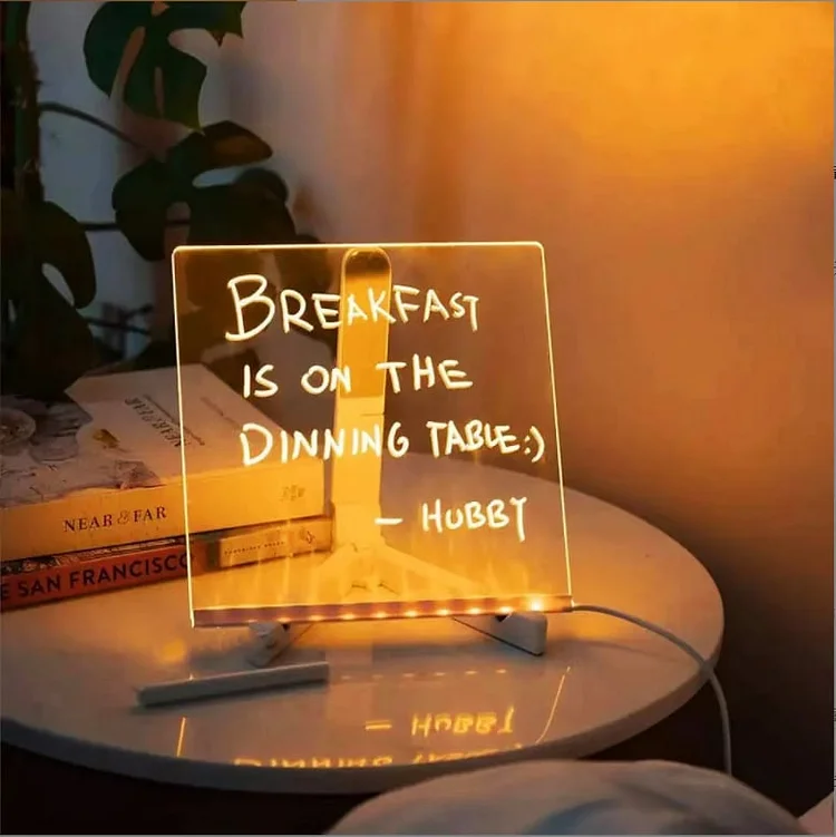 🎁 LED Note Board with Colors🎨