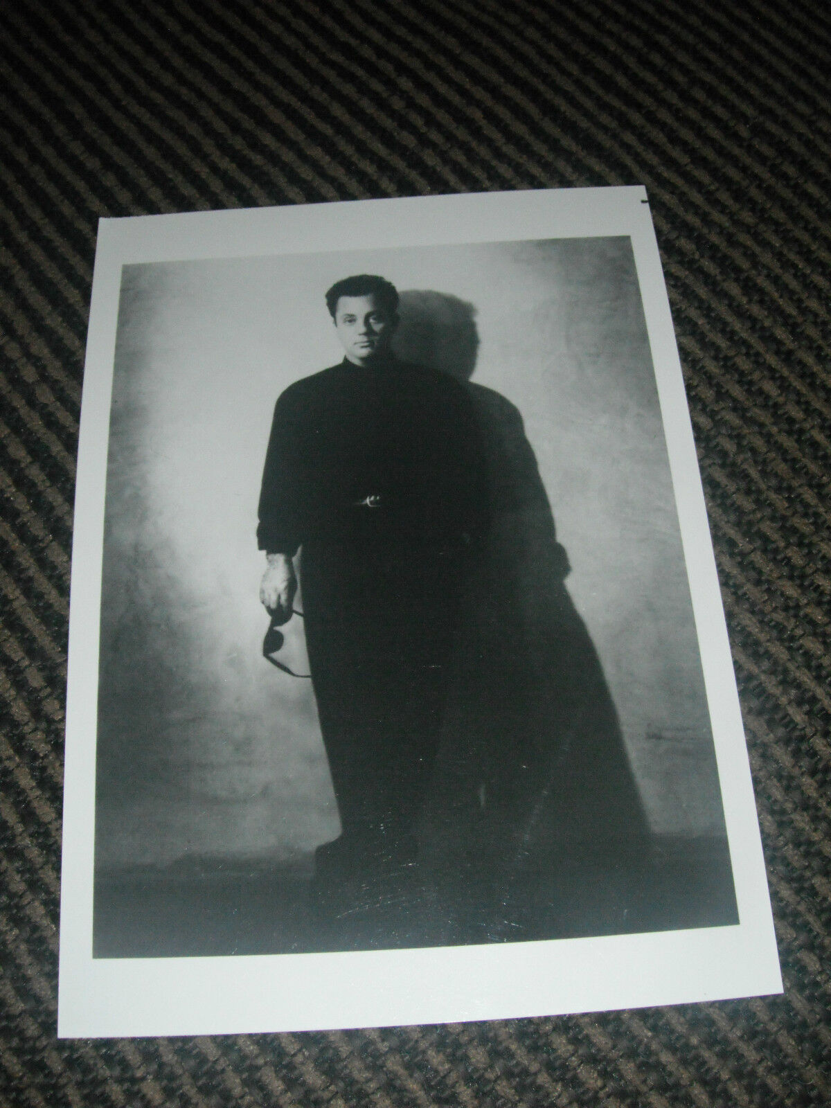 Billy Joel Musicman 5x7 Black & White Photo Poster painting Picture