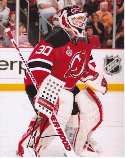 Martin Brodeur Signed Autographed New Jersey NJ Devils 8x10 inch Photo Poster painting + RDM COA