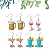 4 paires de boissons double face-bricolage