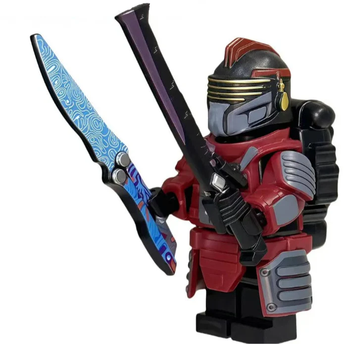 Xuanyuan (Power Mecha) Custom PUBG Game for Peace Minifigure Minifigure Bricks monstertoys