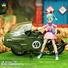 Bulma's Variable Motorcycle No.19 with LED - Dragon Ball Resin Statue - JacksDo Studios
