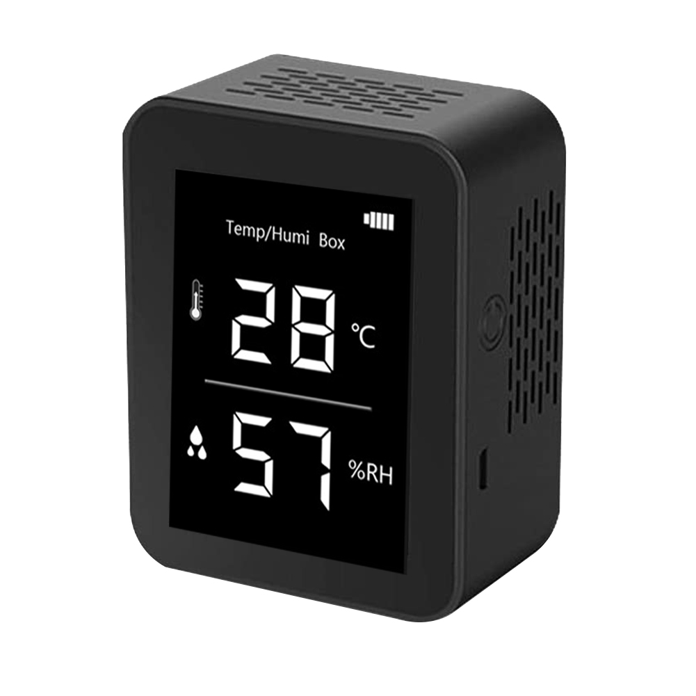 

Temperature Humidity Air Detector Air Quality Monitor Digital Gas Tester, Black, 501 Original