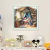 Bedroom-11CT Stamped Cross Stitch 50*50cm/19.69*19.69in