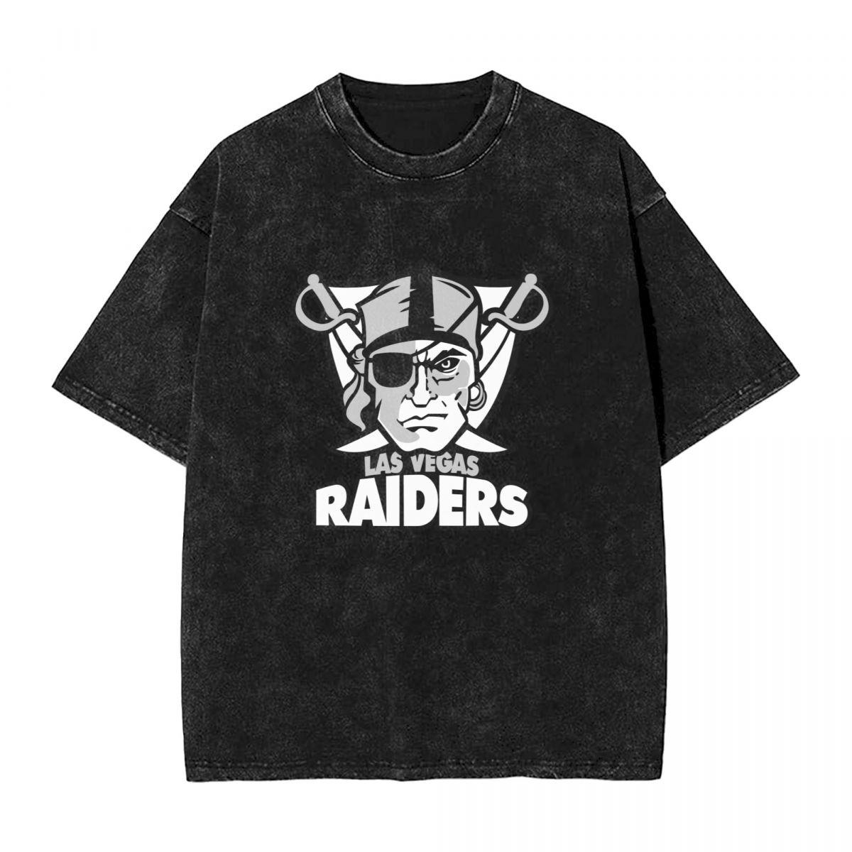 Las Vegas Raiders Men's Vintage Oversized T-Shirts