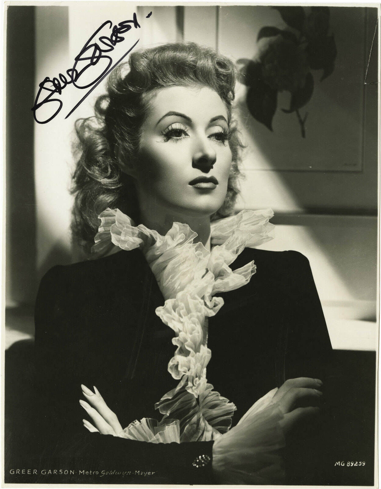 GREER GARSON Autographed Photo Poster paintinggraph - Film Actress - Preprint