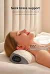 Breathable Memory Foam Heated Vibrating Neck Massager