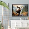 Moose-Full Round Diamond Painting 40*30CM