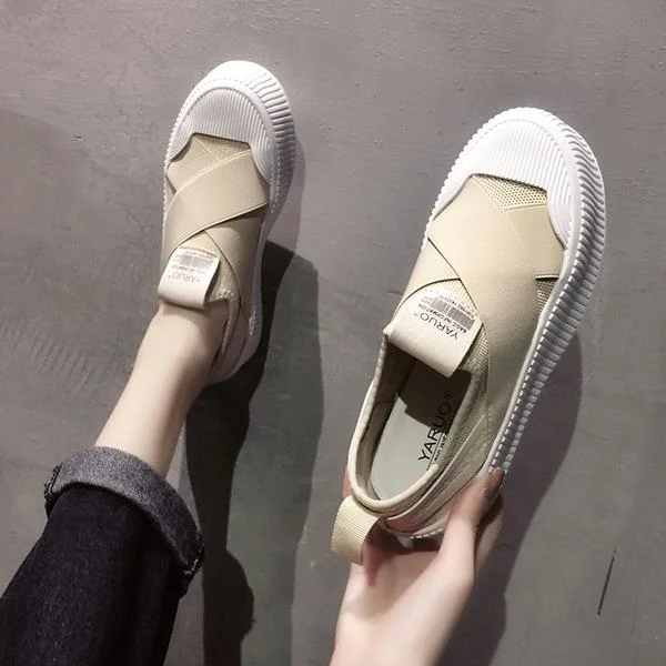 Small White Shoes Casual Female Sneakers Slip-on Dress Flats Women Loafers With Fur  Platform Round Toe Slip On Creepers Su