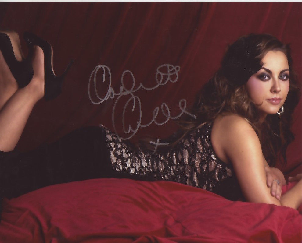 CHARLOTTE CHURCH AUTOGRAPH SIGNED PP Photo Poster painting POSTER