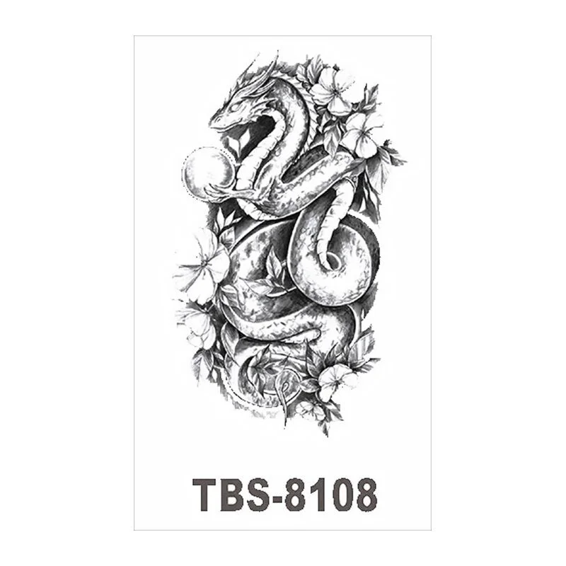 Temporary Tattoo For Women Stickers On The Chest Fashion Fake Tattoos Woman Tatoo Sticker Tatoos Men Body Art Waterproof Tattoo