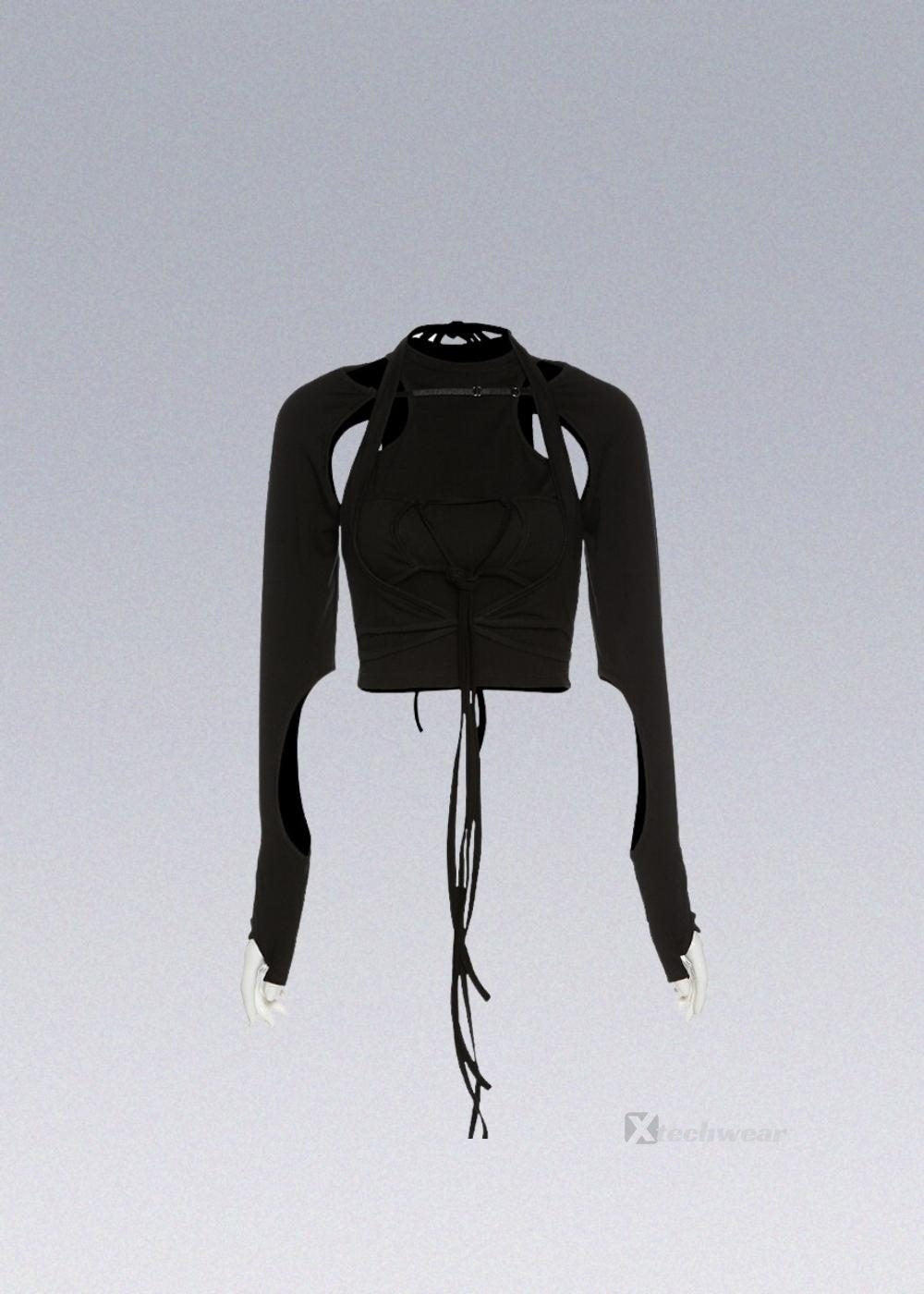 Rope Crop Top Techwear - X techwear-x