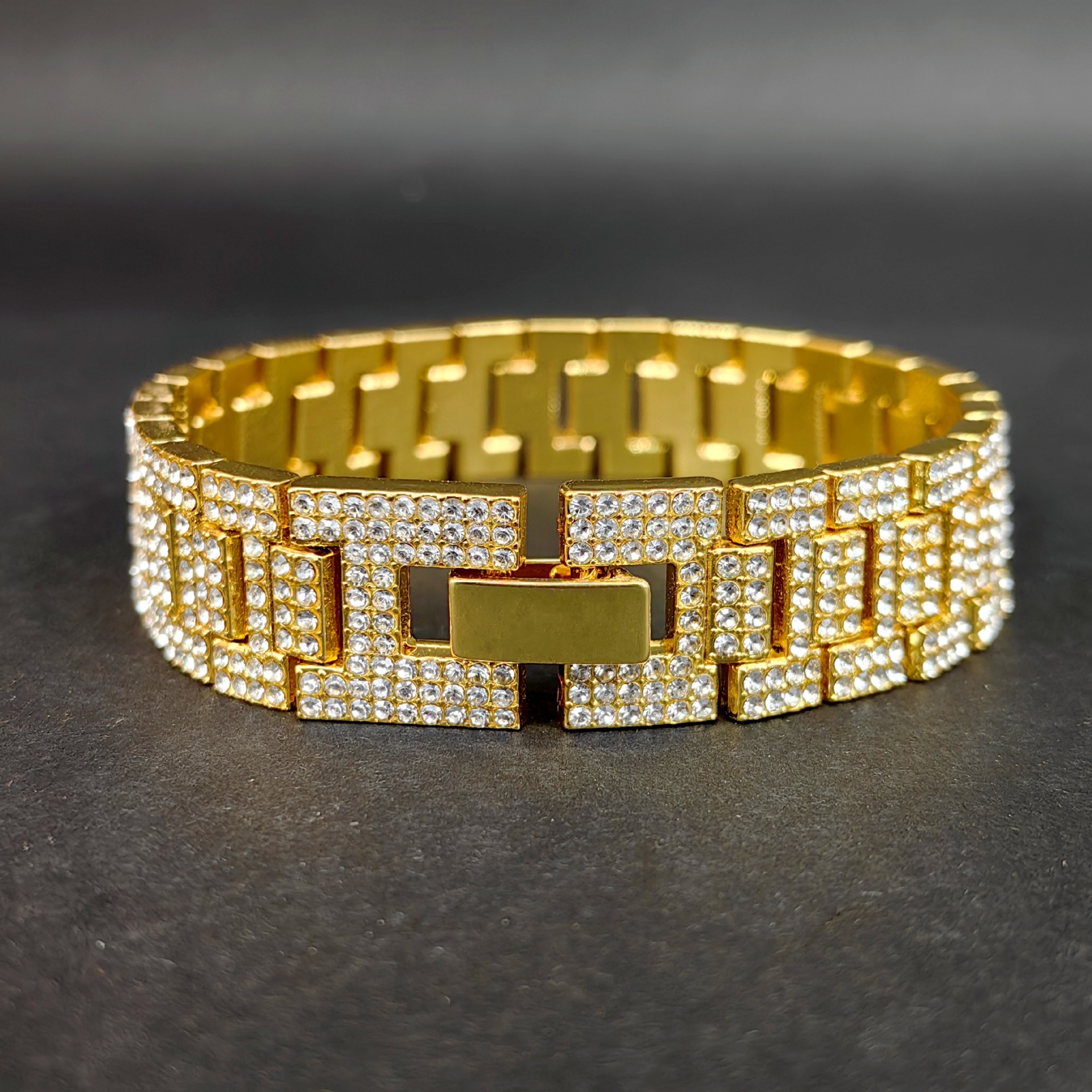 Hip Hop 17mm Diamond Bracelet - SOPULA