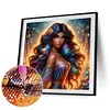 Diamond Painting -DIY Round Drill Girl(40x40 CM)