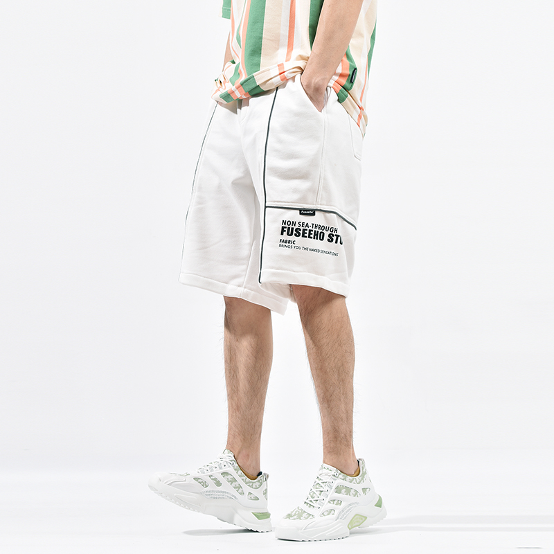 Cotton Sports Five-point Pants Men's Loose Bf Shorts