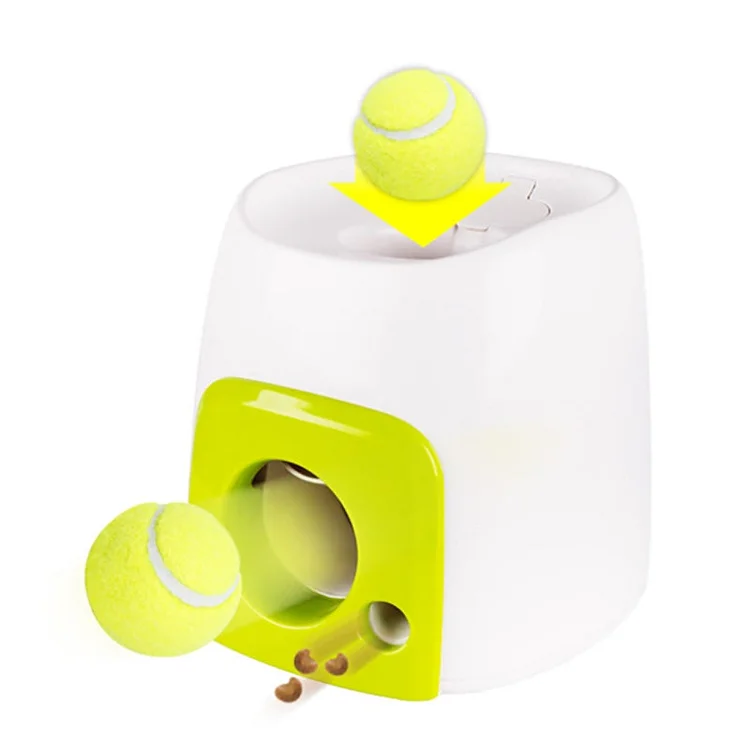 Dog Interactive Training Toy Baseball Award Machine