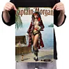 [Grande Taille]Captain & lady Morgan - Panneaux en &eacute;tain m&eacute;tallique(30*40cm)