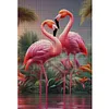 Flamingo-11CT Stamped Cross Stitch 40*60cm/15.75*23.62in  tapestrymarket
