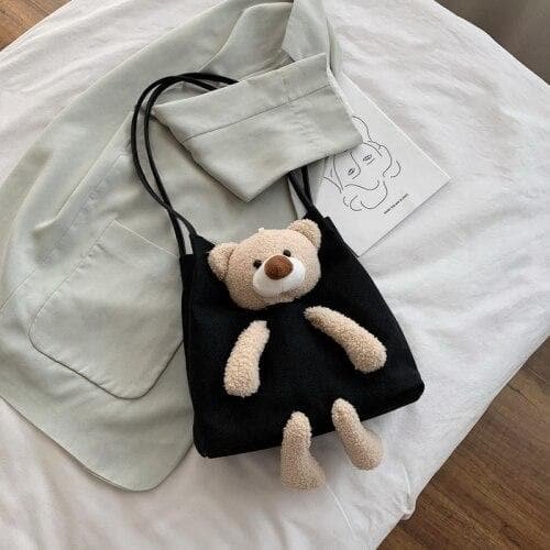 Cute Bear Shoulder Messenger Bag SP15562
