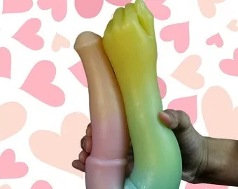 Double Head Fist Dildo Huge 16 inch Fantasy Penis Monster Anal Dildo  Silicone Butt Plug Double penetration Sex Toy Fisting for Women Man