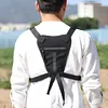 Unisex Front Chest Pack Breathable Lightweight Front Vest Bag Hip Hop Streetwear