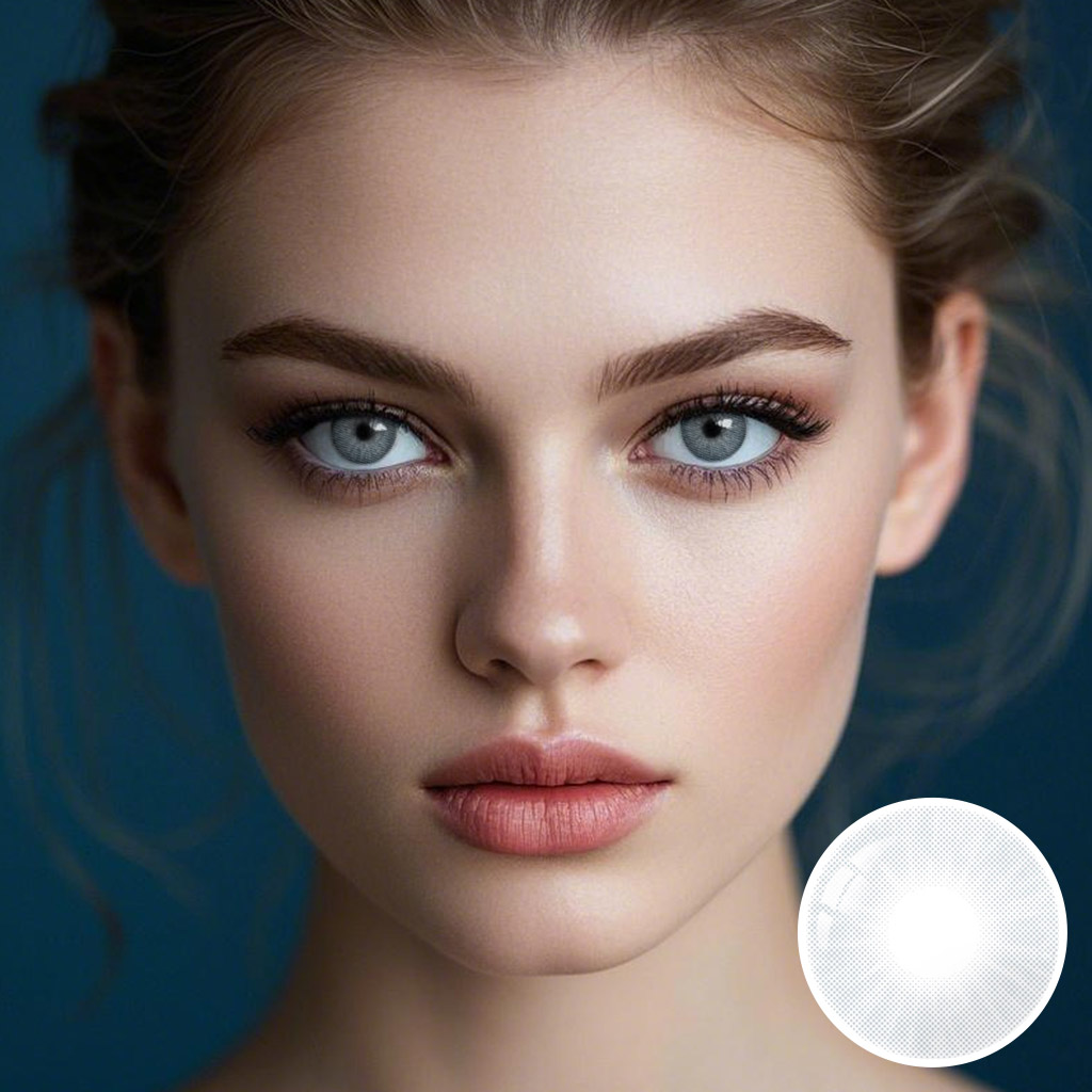 Queen Graphite Contact Lenses