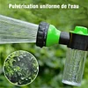 Pistolet d'arrosage multifonction pour tuyau d'arrosage